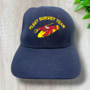 Fleet Survey Team Bottom Mappers Embroidered Strapback Hat Cap The Corps USA